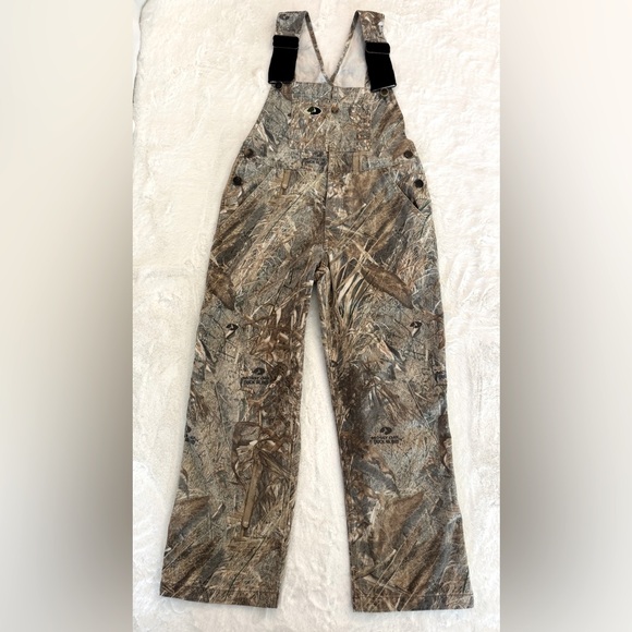 Mossy Oak Other - Mossy Oak Boys Camo Bib Overalls- size M(10/12)